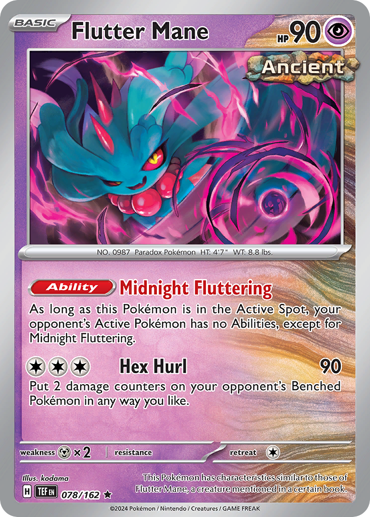 Flutter Mane card