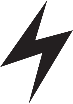 lightning type icon